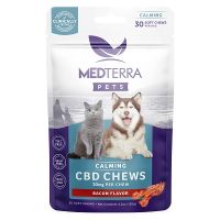 Medterra - CBD Pets Soft Chews - Calming for Dogs & Cats - 10mg CBD per chew